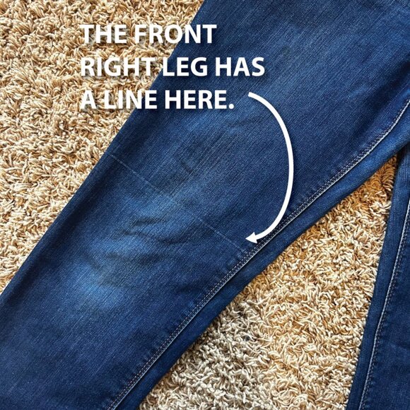 DL1961 Coco Mid-Rise Curvy Straight Leg Jeans in Solo Size 32 - Picture 11 of 11